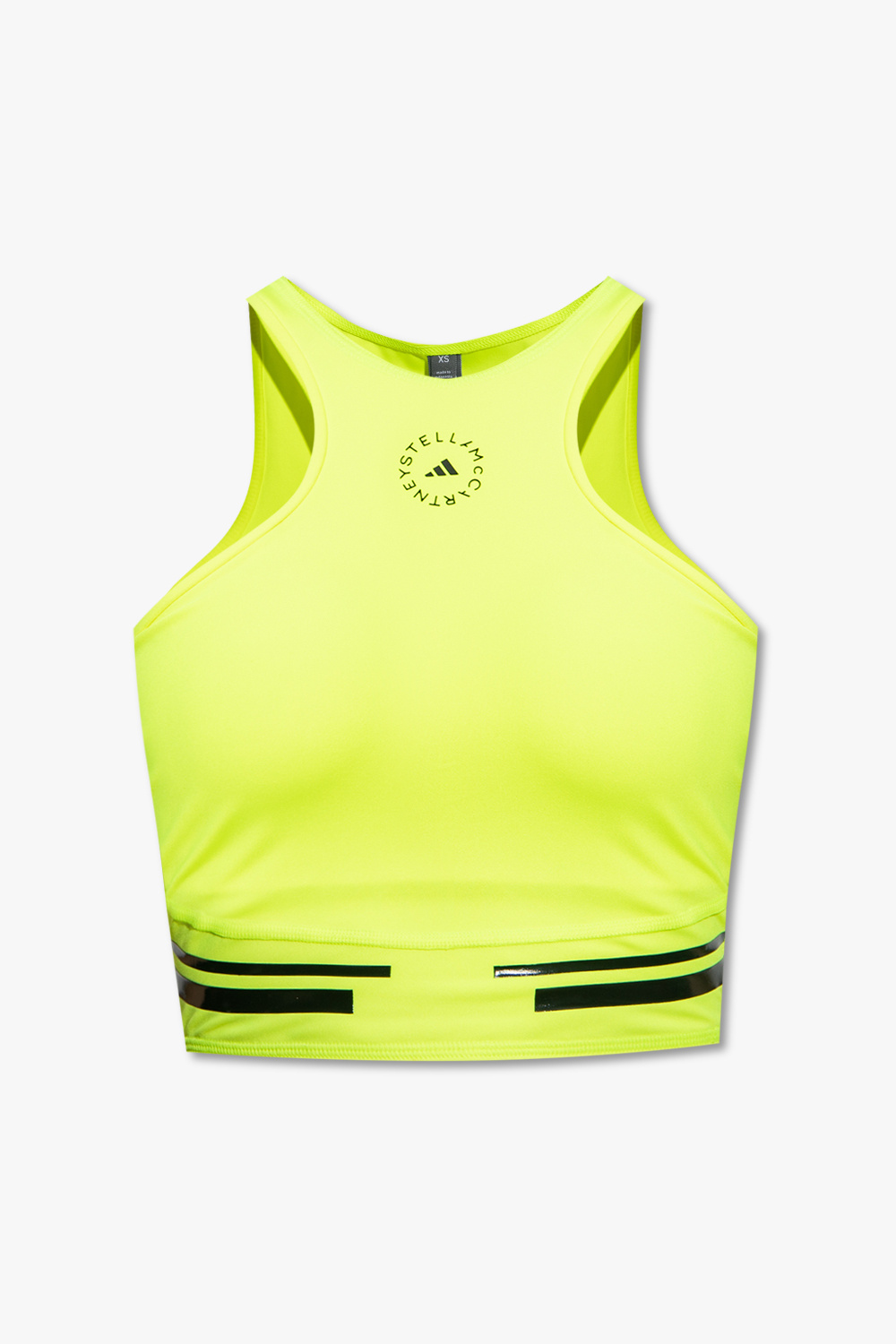 VbjdevelopmentsShops GB adidas sgc 753002 black friday sale 2018 Neon Training top with logo ADIDAS by Stella McCartney